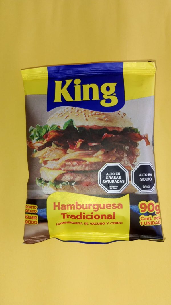 Hamburguesa Vacuno Tradicional 90 g