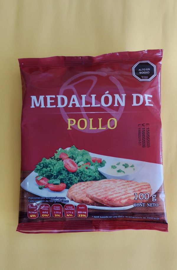 MEDALLÓN DE POLLO 100 GRS
