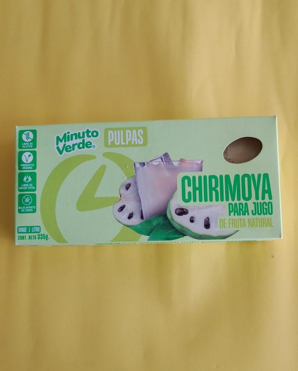 PULPA CHIRIMOYA PARA JUGO 335 GRS